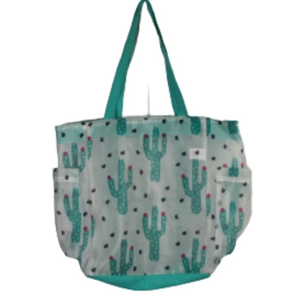 TIME AND TRU LARGE  TOTE  BEACH BAG PRE-OWNED - Picture 2 of 5